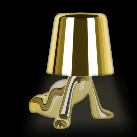 Настольная лампа Loft It Brothers 10233/A Gold (LED, 220V, выключатель)