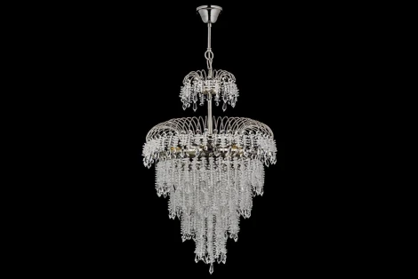 Подвесная люстра Arti Lampadari Sardinia E 1.5.50.105 N (220V, хрусталь, на цепи)