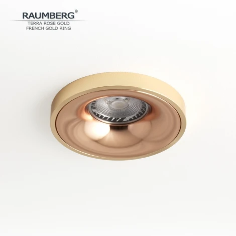 Встраиваемый светильник Raumberg TerraRGd\FGd Rose Gold\French Gold