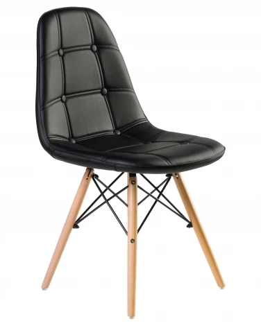 Стул обеденный BENNET (ножки светлый бук, чёрный)