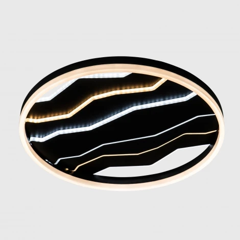 Потолочный светильник светодиодный с пультом с регулировкой цветовой температуры и яркости LED4U LED4U L1055-500 BK