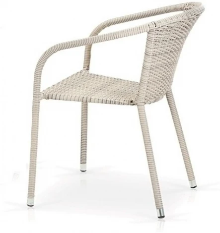 Плетеное кресло Y137C-W85 Latte (Искусственный ротанг/Бежевый) Afina