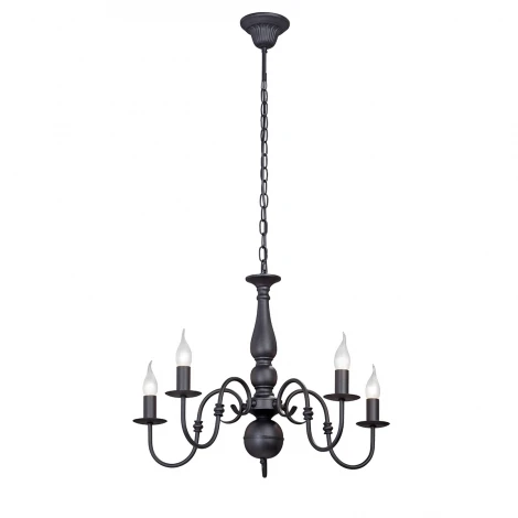 Подвесная люстра Vitaluce V1662-1/5 (220V, на цепи, свеча)