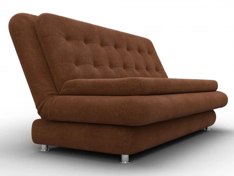 Диван-книжка Лига-123 (Металл,ЛДСП,Брус,Доска,Велюр/Терракотовый) Лига Диванов 137623