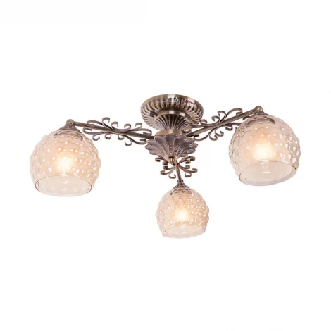 Потолочная люстра IDLamp Bella 285/3PF-Oldbronze