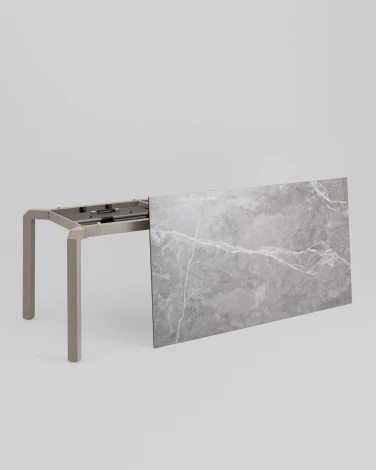 Стол обеденный Varden раскладной 160-220х90 см керамика серый Stool Group арт.УТ000039916