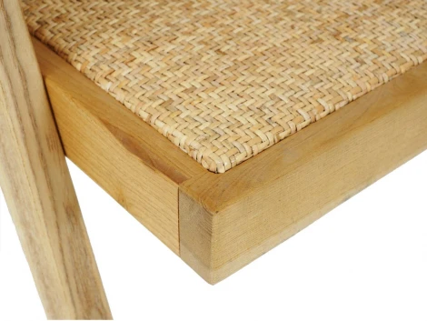 Комплект стульев Baltimore 2 шт. ОГОГО Обстановочка! 966316 (Массив,Дерево,Ротанг/Бежевый)