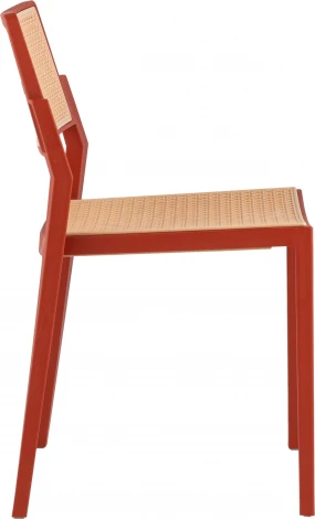 Стул пластиковый Milto красный Stool Group арт.УТ000039189