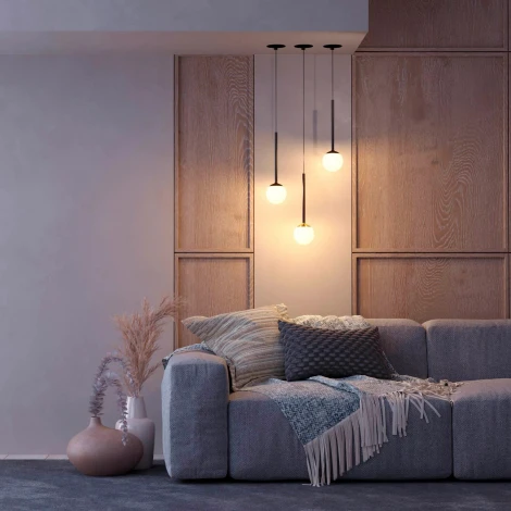 Подвесной светильник SP-BEADS-HANG-BUILT-T-R100-8W Warm3000 (BK-GD, 180 deg, 230V) (Arlight, IP20 Металл) 056420 (LED)