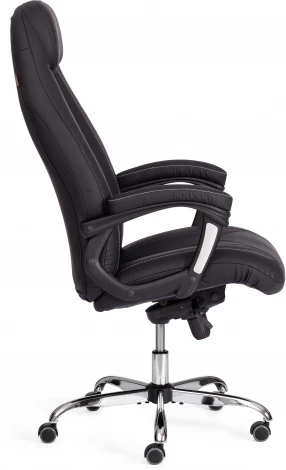 Компьютерное кресло игровое Tetchair BOSS (Исскуственая кожа/Черный)
