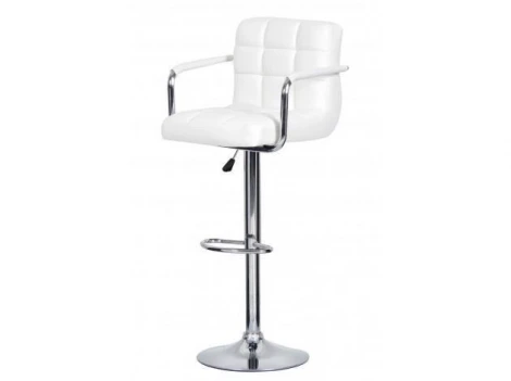 Барный стул Kruger Arm Белый