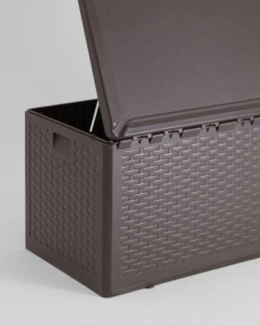 Стол-сундук Кейт пластик 110*55 см 276 л коричневый Stool Group арт.УТ000039339
