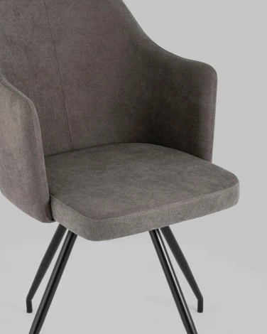 Стул Stool Group Слинг вращающийся серо-коричневый УТ000006607