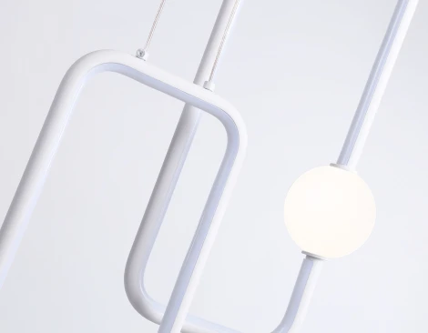 Подвесной светодиодный светильник Ambrella Comfort FL66365 (220V, на проводе, шарики)