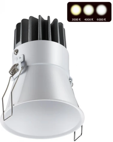 Точечный встраиваемый светильник Novotech Lang 358908 (LED, 220V, круглые)