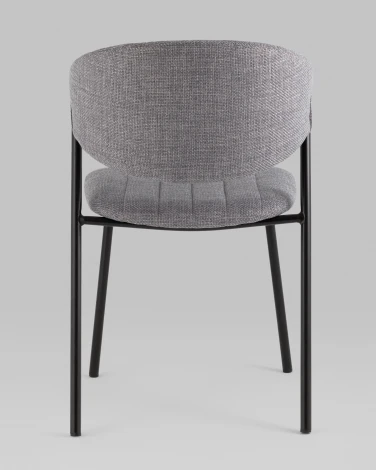 Стул Харпер ткань рогожка серый Stool Group арт.УТ000036752