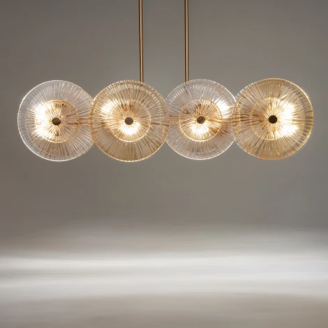 Потолочная люстра на штанге Maytoni Aster MOD007PL-08G1 (220V)