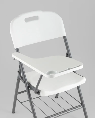 Стул Stool Group складной банкетный со столиком и полкой черный арт.УТ000040173