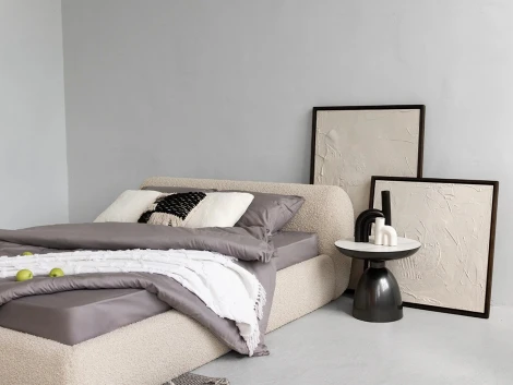 Столик журнальный Nofon mid (Керамика/Белый,Черный) ОГОГО Обстановочка! арт.888831