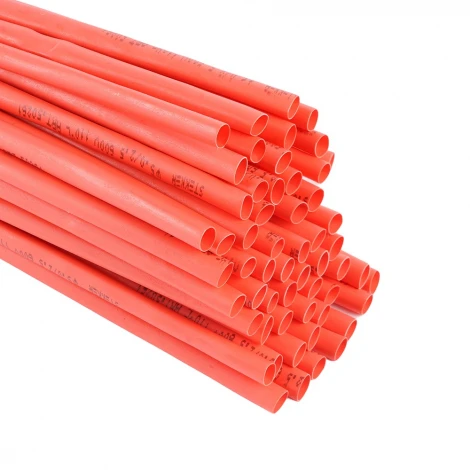 Трубка термоусадочная 5,0/2,5 мм длина 100 см. (красный) Stekker 50261