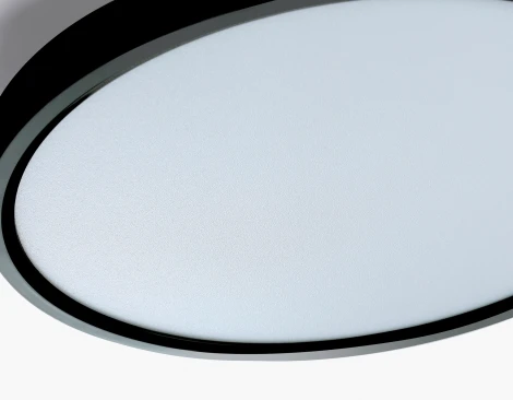 Потолочный светодиодный светильник круглый с подсветкой Ambrella Orbital Air FZ3050 (220V, круглые, IP44)