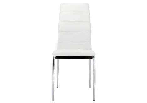 Обеденный стул на металлокаркасе Woodville Okus white 11192