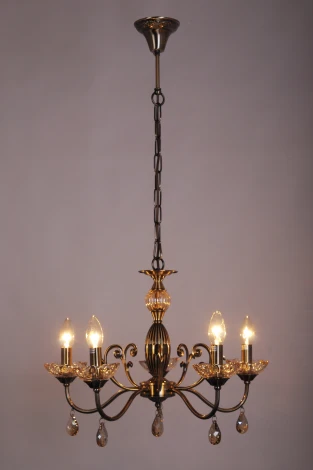 Подвесная люстра Abrasax SD760 (220V, на цепи, свеча)