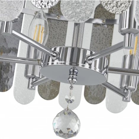 Потолочная люстра хрустальная на штанге Arte Milano Sorrento-3109 373109/6/80/500 CR (220V)