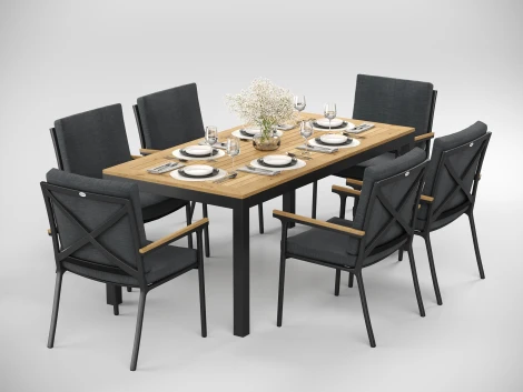 Обеденные группы Gardenini Premium Bella DPBLL.010818.C5