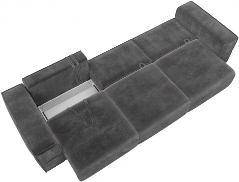 Диван прямой Лига-058 НПБ Лонг Лига Диванов (Велюр) арт.129396