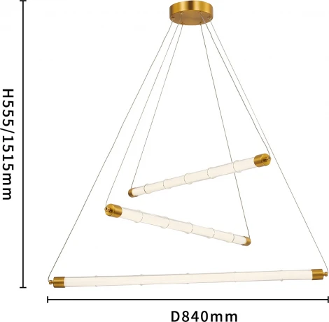Подвесной светильник Favourite Banche 4558-3P (LED, 220V, на проводе)