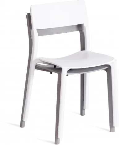 Стул LENTO (mod. 43) / 2 шт. в упаковке Tetchair (Пластик/Серый) арт.24591