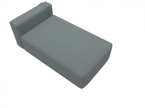 Модуль канапе Лига-060 НПБ (ЛДСП,Брус,Фанера,Рогожка/Серый) Лига Диванов 129730