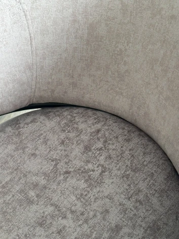 Стул M-City ДИЛЛ, цвет RAIN 11 капучино, велюр / черный каркас