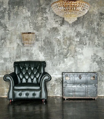 Потолочный светильник буше круглый Arti Lampadari Eterno E 1.2.55.600 G (220V, хрусталь)