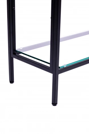 Консольный стол AllConsoles 1082-CB clear черный муар