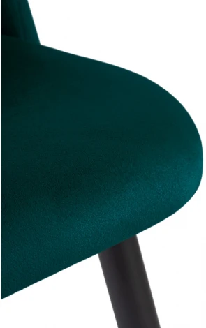 Стул Woodville на металлокаркасе Gabi 1 green / black 15378