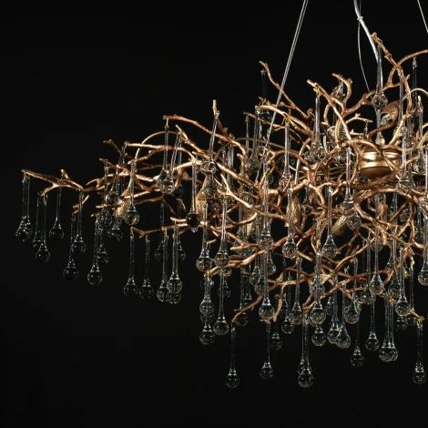 Подвесная люстра Loft IT Bijout 10067/1250 GB (220V, на тросе, ветки)