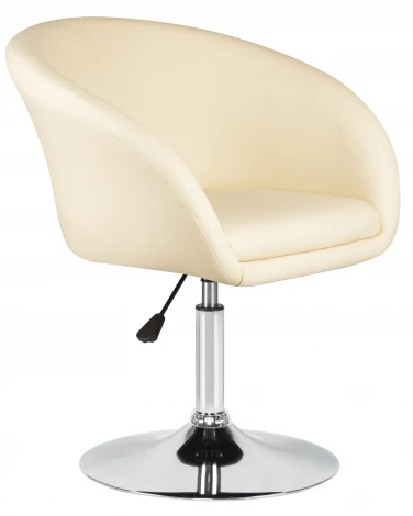 Кресло дизайнерское EDISON (кремовый)