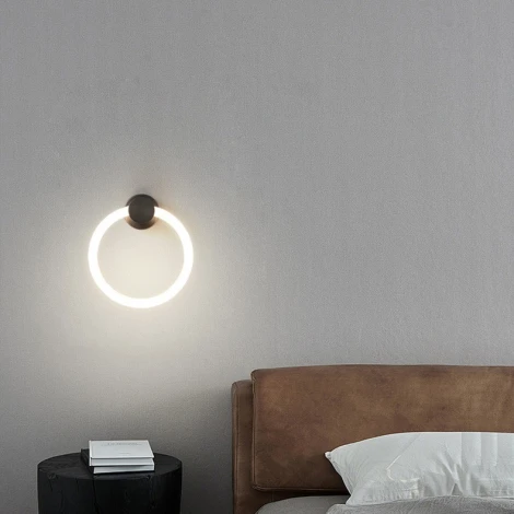 Настенный светильник Damon Wall Black Imperiumloft Damon-Wall01 (230099-23) (LED, кольцо)