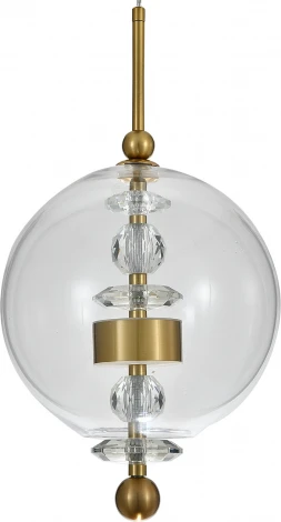 Подвесной светильник (11055/1P Clear) Indigo Illusione V000189L (LED, 220V, на проводе, шар)