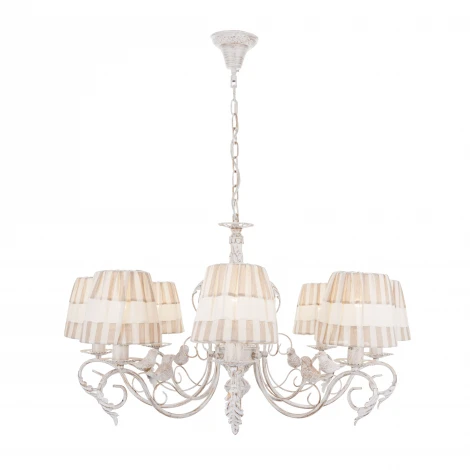 Подвесная люстра IDLamp Nido 555/8-Whitepatina