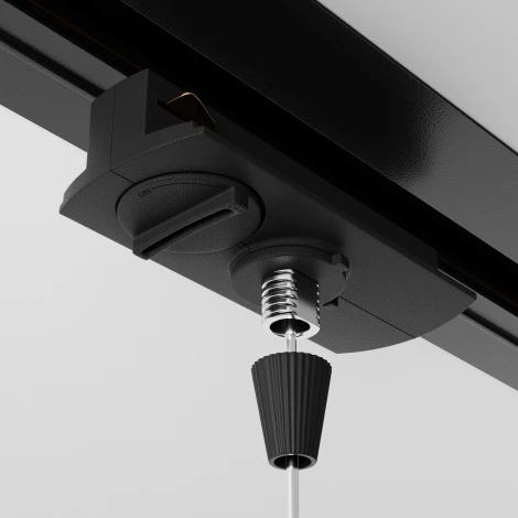 Коннектор для трека Unity черный (однофазный) Maytoni Technical TRA011-1-A-B (220V)