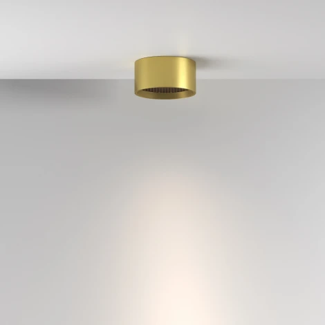 Накладной потолочный светильник LED Maytoni Glare C122CL-L7-3K-BS (220V, круглые, IP44)