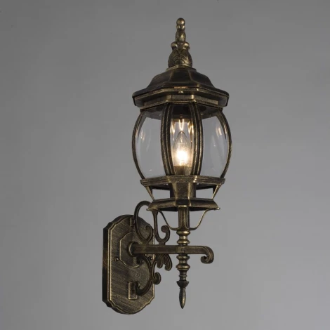 Настенный фонарь уличный Arte Lamp Atlanta A1041AL-1BN