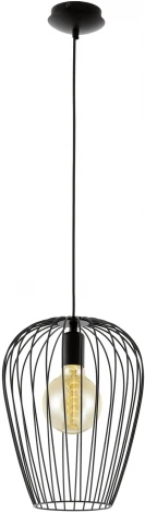 Подвесной светильник Eglo Newtown 49472 (220V, на проводе, бокалы, клетка)