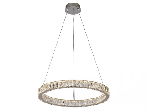 Подвесной светодиодный светильник кольцо Newport 8580 8580/60 C chrome