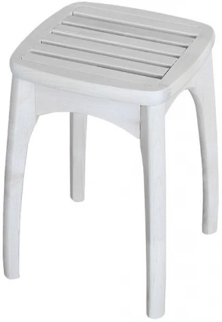 Табурет Массив-решетка снег от фабрики Mebelik