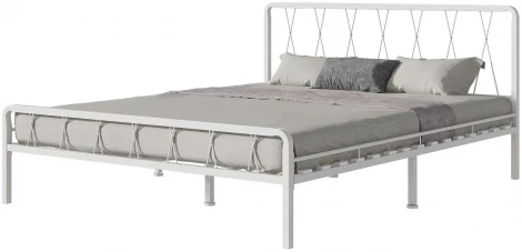 Кровать КМД 18 КЛЭР 140 белый, Форвард