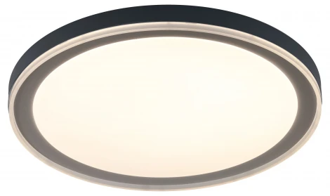 Потолочный светильник светодиодный с пультом с регулировкой цветовой температуры ЭРА SPB-6 Jane 86W-3K-6,5K-RC WH+GR